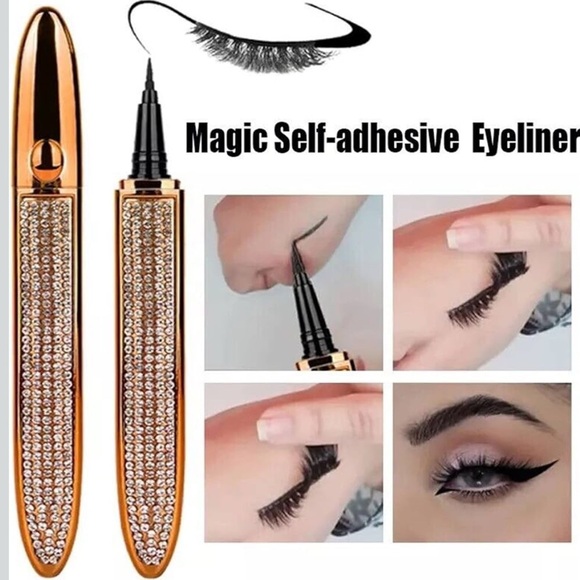 2 in 1 Black Eyeliner Lash Glue Bling Pen - Picture 10 of 10